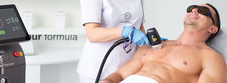 Depilacja laserowa tylko dla kobiet?